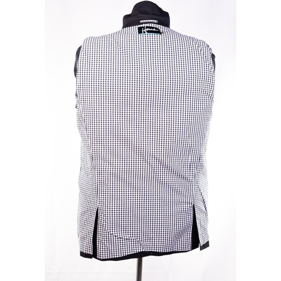 Howe NORDSTROM Mens Sport Coat Blazer Suit Jacket Two Button Black 44R Slim Fit - Picture 11 of 14